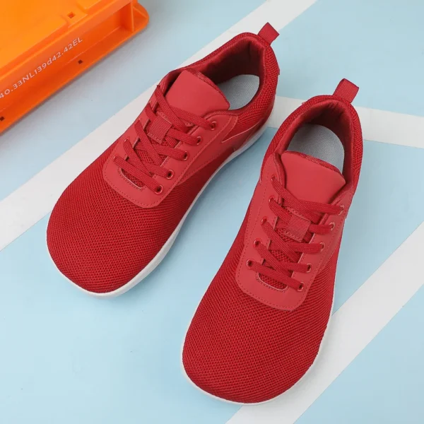 Men's Wide Minimalist Barefoot Sneakers | Unisex Zero Drop Sole | Optimal Relaxation - Image 3