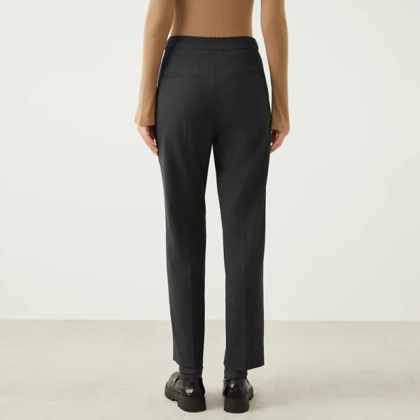 K2648X Luxury brand Clothing for Women ladies Wool long suit pants woolen formal business wear office Trousers for women - Image 5