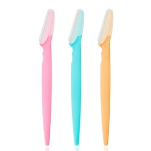 6Pcs Women's Razors Makeup Facial Eyebrow Lip Razor Hair Remover Sharp Stainless Steel Cutting Knife Safety Razor