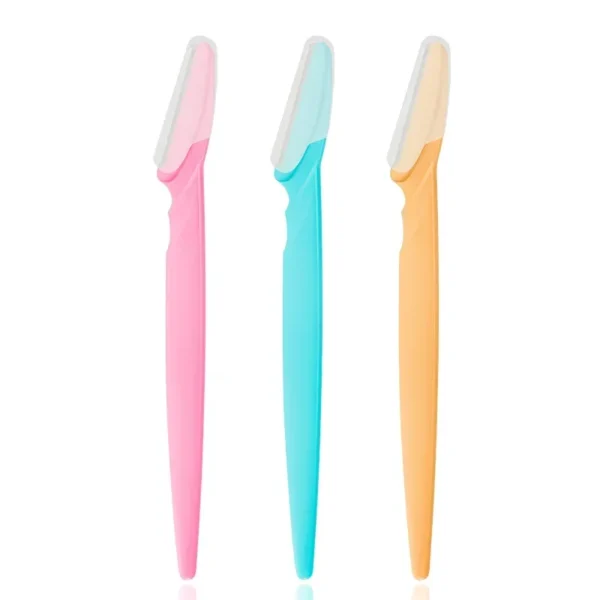 6Pcs Women's Razors Makeup Facial Eyebrow Lip Razor Hair Remover Sharp Stainless Steel Cutting Knife Safety Razor