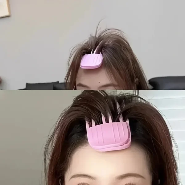 2pcs Fluffy Hairpin Curling Bangs Clips Hair Roots Volumizing Hair Clips Set Women Curling Fixed Clip Fashion Volume Hair Roller - Image 3