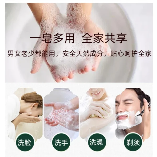 1/pcs Thailand Natural handmake Soap ,Natural rose soap Aromatherapy soap, Sustainable skincare, Handcrafted botanical soap, - Image 3