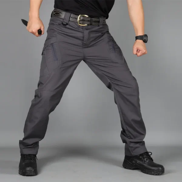 Mege Tactical Joggers Outdoor Ripstop Cargo Pants Working Clothing Hiking Trousers Men's Streetwear wide leg trousers streetwear - Image 4
