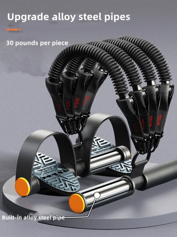 Pedal Type Tensioner Multifunctional Tension Device for men's Fitness,Back, Abdomen, and Abdominal Muscle Training, Pull Rope - Image 2