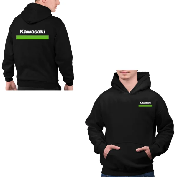 2024 Autumn Winter New Kawasaki motorcycle Men Hoodie Y2K Fashion Male Sweatshirt 2024 New Sport Women pullover - Image 3