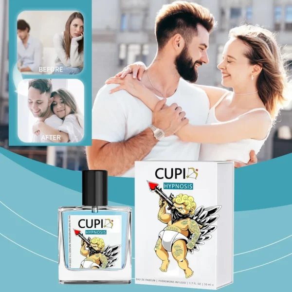 50ML Cupid Hypnosis Perfume Long Lasting Pheromone Fragrance Perfume Cologne for Men and Women Light Cologne Fragrance - Image 3