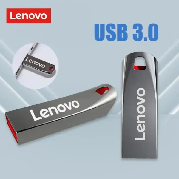 Lenovo 2TB USB 3.0 Flash Drive – High-Speed Metal, Waterproof, 1TB, 512GB, 256GB Portable USB Stick - Image 3