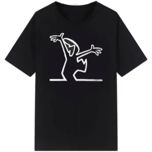 La Linea The Line Osvaldo Cavandoli TV T-Shirt Men Happy Fashion Women's T-Shirts Streetwear Tee Round Neck Casual Tops Camisetas