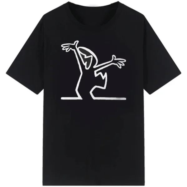 La Linea The Line Osvaldo Cavandoli TV T-Shirt Men Happy Fashion Women's T-Shirts Streetwear Tee Round Neck Casual Tops Camisetas