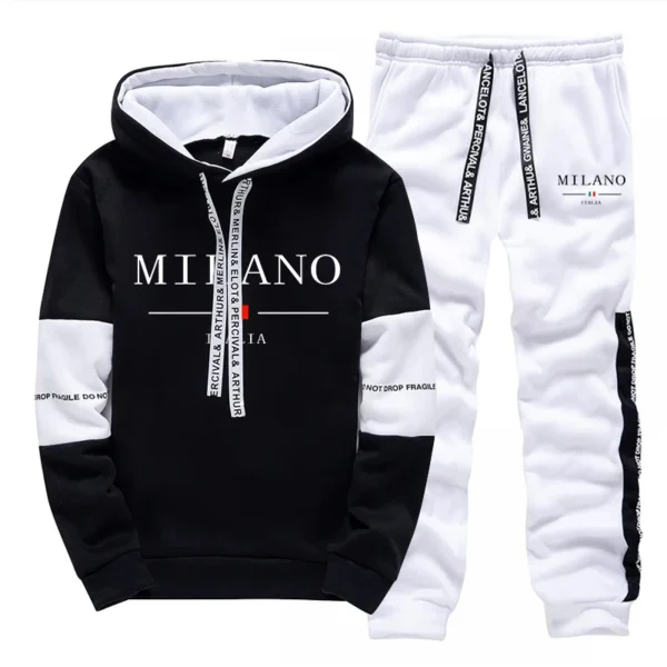 Newest Men’s Sportswear, Hooded Sweatshirts and Jogger Pants, Casual Sport Hoodies for Daily Wear - Image 4