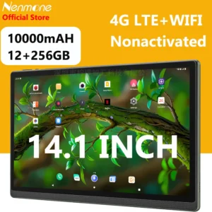 Global Firmware 14.1 inch Large Screen Tablet Pc Android 12 12+256GB GPS Phone Call 5G WiFi Tablets Планшет 14 Inch 16MP Camera