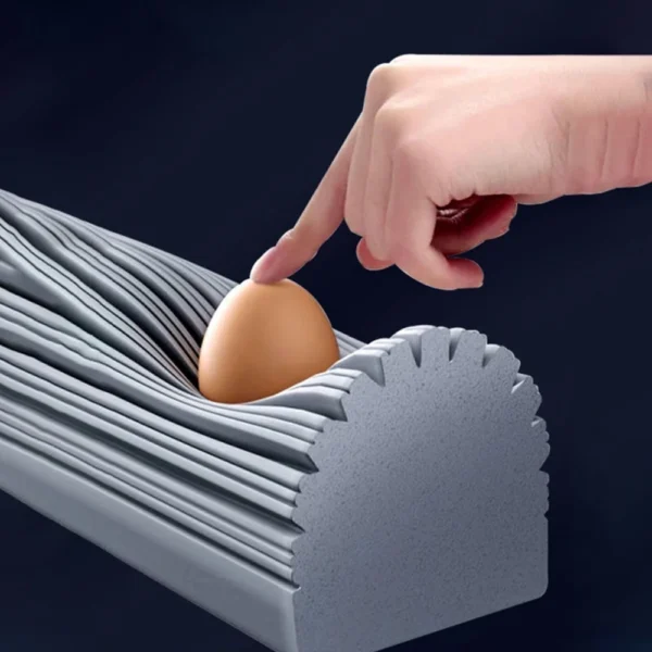 Squeezed Self Draining Rubber Cotton Mop Hand Free Magic Self-Cleaning Flat Mop Reusable Sponge Household Floor Cleaning Tool - Image 5