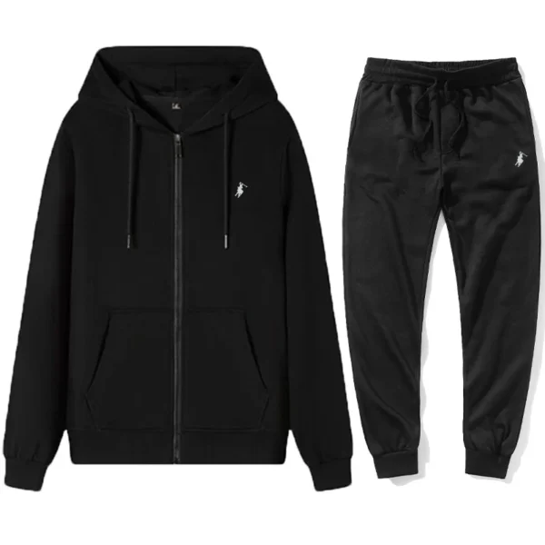 Classic brand men's and women's zipper hoodies and pants sets, pullovers, jackets, sports and velvet long sleeved jackets - Image 4