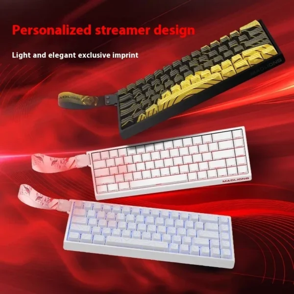 Madlions Mad 60He Magnetic Switch Mechanical Keyboard – MAD68 Wired Custom Esports Gamer Keyboard Gifts - Image 3