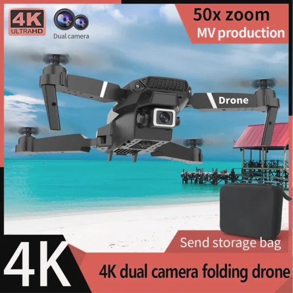 E88 Professional Wide-Angle RC Drone HD Camera Mode Foldable Helicopter Quadcopter Kid Gift Toy