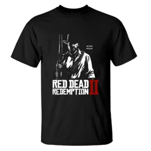 2024 Men T Shirt Casual Arthur Mogrgan Red 2 T-shirt Dead Graphic Sports Tops Redemption Breathable Streetwear S-5XL harajuku