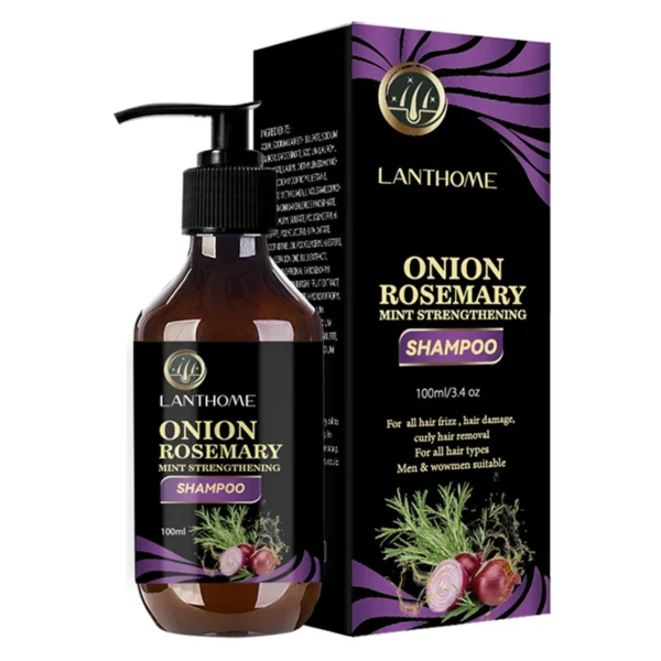 Hair Shampoo For Fast Hair Growth Rosemary Onion Hair Regrowth Shampoo Anti Hair Loss Effective Within 7 Day Hair Care Product