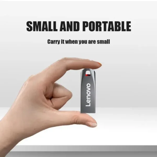 Lenovo 2TB USB 3.0 Flash Drive – High-Speed Metal, Waterproof, 1TB, 512GB, 256GB Portable USB Stick - Image 5