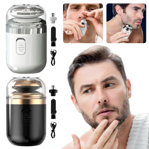 Capsule Razors The Ultimates Portable Electric Razors for Men Waterproof Multipurpose Shaver Machine for Home Travel Daily Use