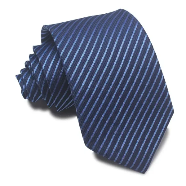 Classic Blue Black Necktie Men Business Formal Wedding Tie 8cm Stripe Plaid Neck Ties Fashion Shirt Dress Accessories