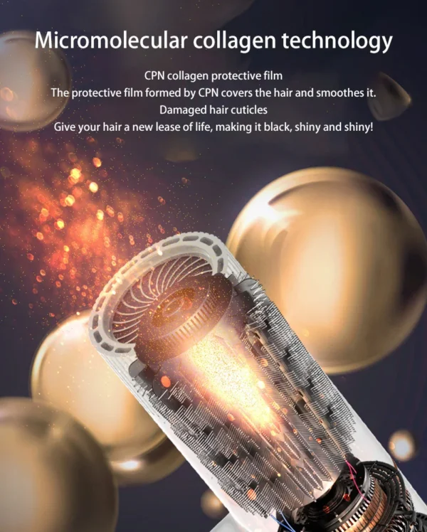 Xiaomi Negative Ionic Hair Dryer Professional High-speed Electricturbine Drier Constant Temperature Quick Drying Hair New 2025 - Image 5