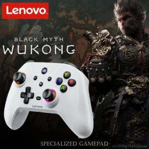 Lenovo S02 Controller – Wireless Bluetooth Gamepad, Dual Vibration, Compatible with Switch, PlayStation, PC, iOS, Android