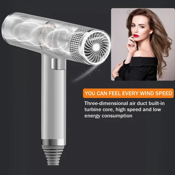Professional Hair Dryer Infrared Negative Ionic Blow Dryer Hot&Cold Wind Salon Hair Styler Tool Hair Electric Drier Blower - Image 4