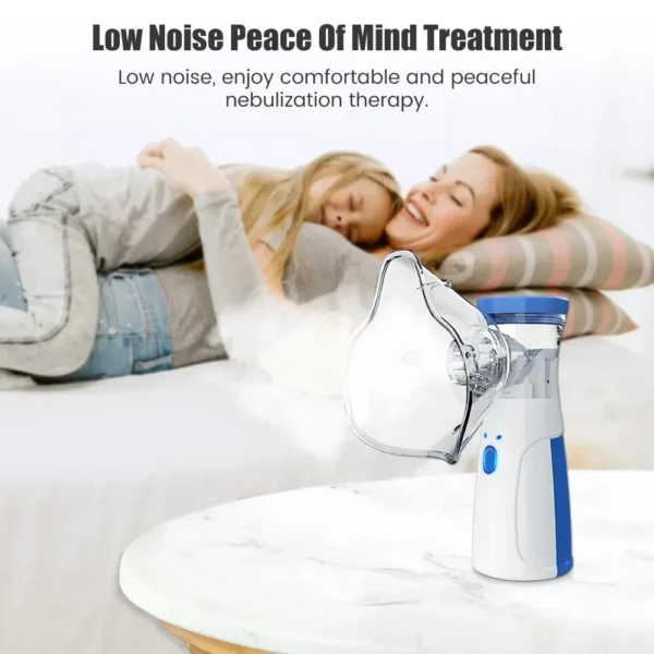 Medical Handheld Mesh Nebulizer Humidifier Silent Ultrasonic Inhaler Atomizer Health Care Adults Children Humidifier Inhalator - Image 4