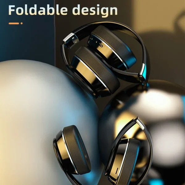 Lenovo Wireless HiFi Earphones – Bluetooth 5.0, Over-Ear, TF Card/FM Radio Support for Phones & PCs - Image 2