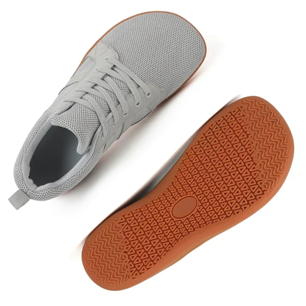 Men's Wide Minimalist Barefoot Sneakers | Unisex Zero Drop Sole | Optimal Relaxation - Image 4