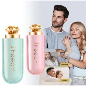 Solid rose balm is elegant and fresh, lasting for 12 hours, natural fragrance, not pungent portable perfume for men and women