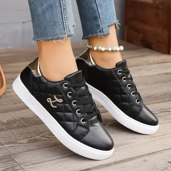 Women Sneakers 2024 Summer Fashion Breathable Shoes Woman Soft Sole Walking Sneakers Casual Women Sneaker White Sneakers Women - Image 4