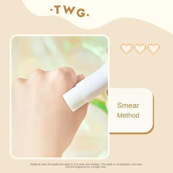 4-Pack Solid Perfume Gift Set Long-lasting Fragrance Light Fragrance Male and Female Students Portable Fresh Solid Perfume Set - Image 3