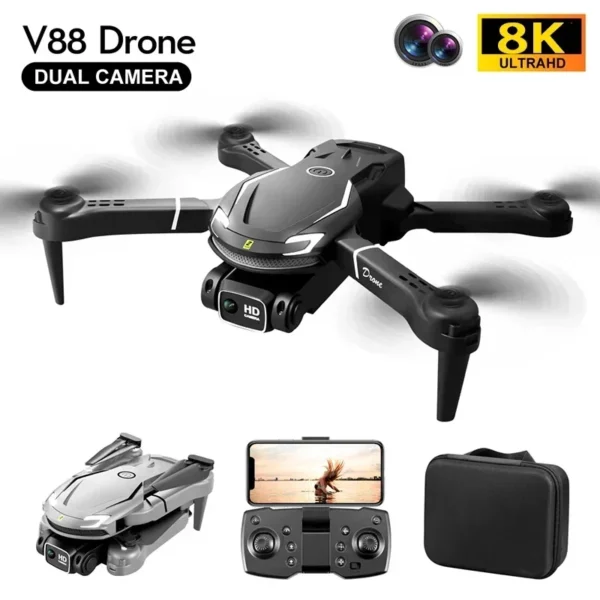 Xiaomi MIJIA V88 Drone 8K 5G GPS Professional HD Aerial Photography Remote Control Aircraft HD Dual Camera Quadcopter Toy UAV - Image 3