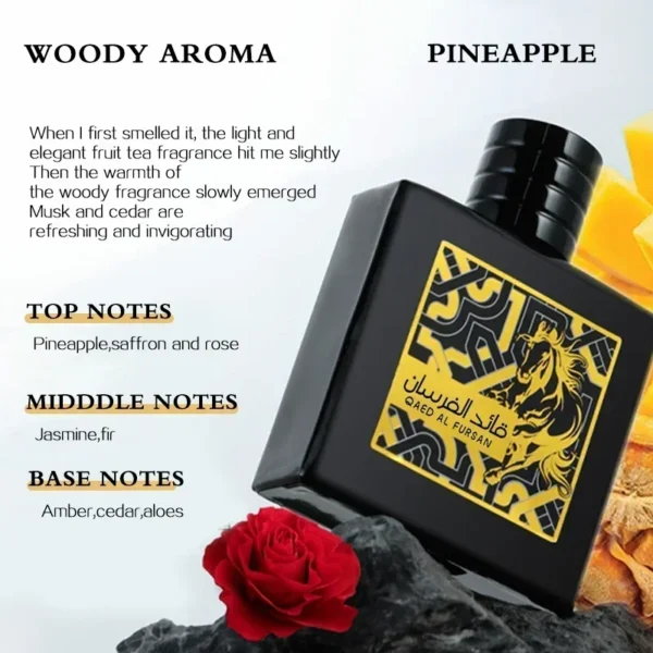 100ml Original Men's Perfume High QualityDubai Arabian Perfume Long Lasting Light Fragrance Arabian Water Cologne Pheromones - Image 3