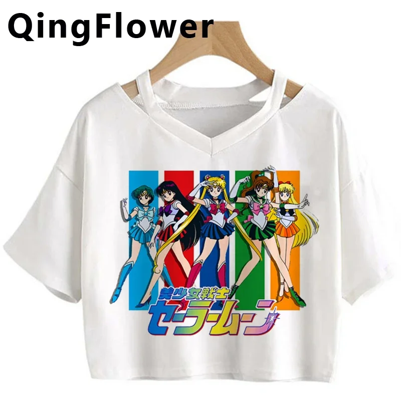 New Kawaii Anime Printing T Shirt Women Harajuku Short Sleeve Fun Ulzzang Fashion Funny New Top T Shirt Female - Image 2
