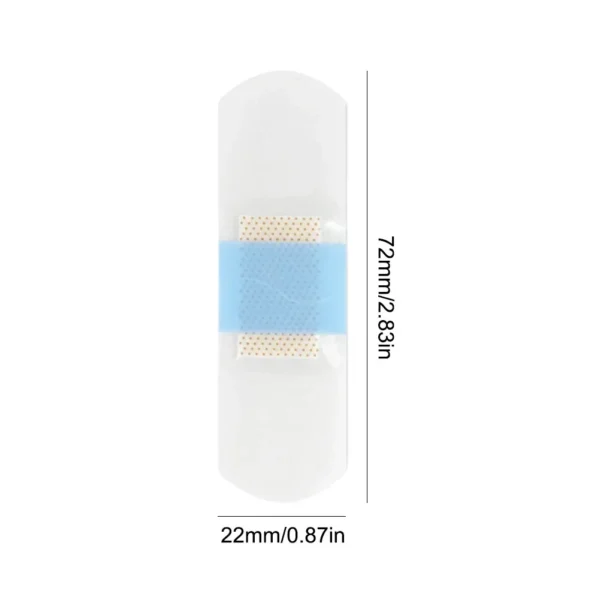 50/120Pcs Transparent Waterproof Sports Bathing Adhesive Tape Disposable Aid Bandages Self Adhesive Band Aids for Wound Care - Image 5