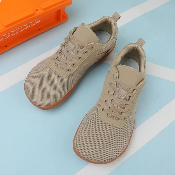 Men's Wide Minimalist Barefoot Sneakers | Unisex Zero Drop Sole | Optimal Relaxation - Image 2