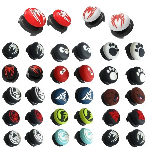 Enhanced High-Rise Thumbstick Grip Cap Cover – For PlayStation 5 PS5 Pro/Slim, Xbox Series X/S Joystick Controller