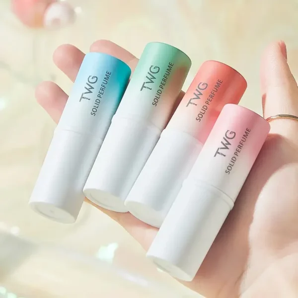 4-Pack Solid Perfume Gift Set Long-lasting Fragrance Light Fragrance Male and Female Students Portable Fresh Solid Perfume Set