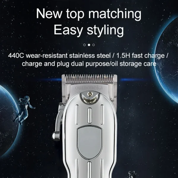 New Trimmer for Men Barber Shop Hair Clipper Men's Lawn Mower Razor Beard Haircut Machine Electric Shaver Hair Cutting Machine - Image 2