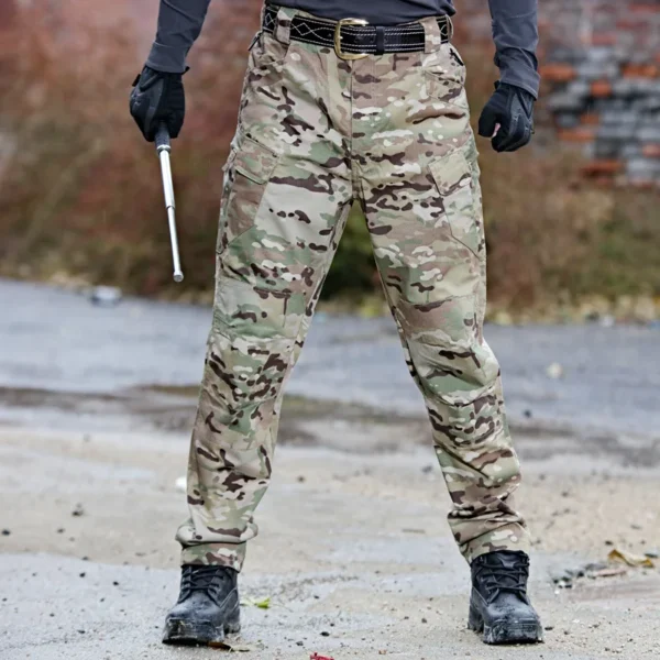 Mege Tactical Joggers Outdoor Ripstop Cargo Pants Working Clothing Hiking Trousers Men's Streetwear wide leg trousers streetwear