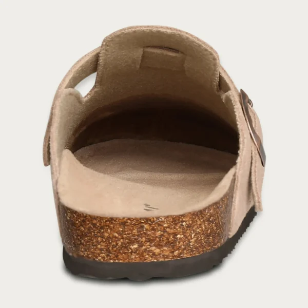 Crestar Cork Suede Mules Slippers For Women Fashion Men Clogs Shoes Classic Cork Antislip Outdoor Slippers With Arch Support - Image 3
