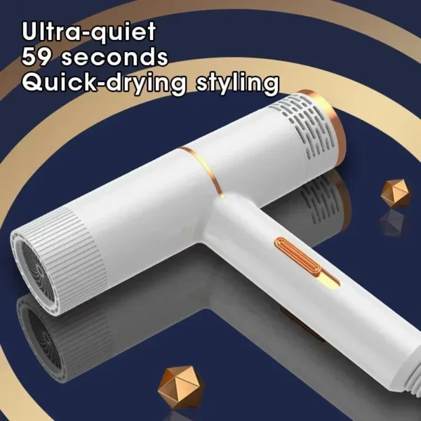Hair Dryer Infrared Negative Ionic Blow Dryer Hot Cold Wind Portable Salon Hair Styler Tool Hair Electric Blow Drier Blower - Image 4