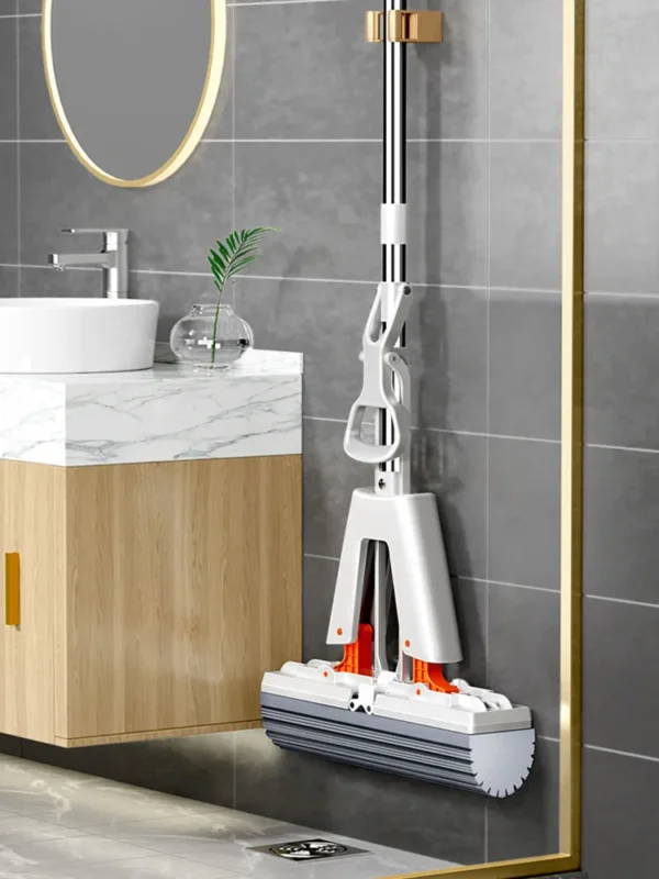 Squeeze Self-draining Collodion Mop Wood Floor Tiles Spin Household Cleaning Tools to clean walls and ceilings Floor - Image 5
