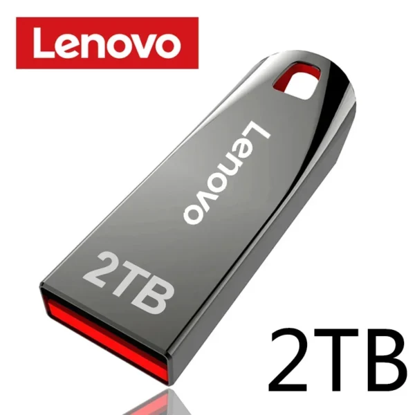 Lenovo 2TB USB 3.0 Flash Drive – High-Speed Metal, Waterproof, 1TB, 512GB, 256GB Portable USB Stick