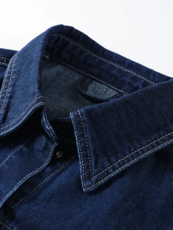 Spring Denim Belt Women Jacket Set Fashion Lace Up Single Breasted Lady Coat Sets 2025 High Waist Straight Female Pant Suit - Image 6