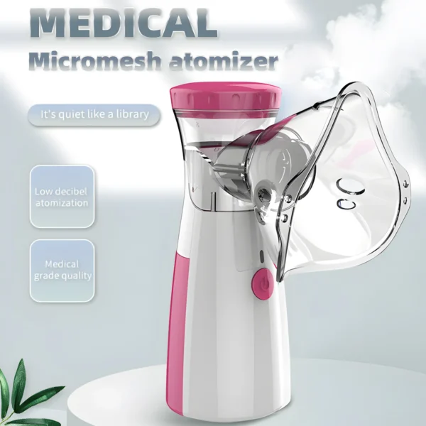 Nebulizer For Adult And Child Health Mini Portable Nebulizer Mesh Nebulizer Humidifier Handheld Medical Asthma Inhaler - Image 2