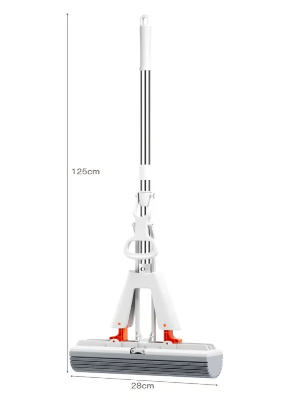 Squeeze Self-draining Collodion Mop Wood Floor Tiles Spin Household Cleaning Tools to clean walls and ceilings Floor - Image 6