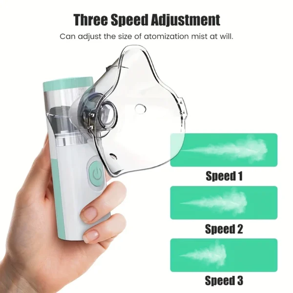 Medical Silent Mesh Nebulizer Portable Handheld Asthma Inhaler Atomizer Children Health Care Mini Portable Nebulizer Humidifier - Image 6